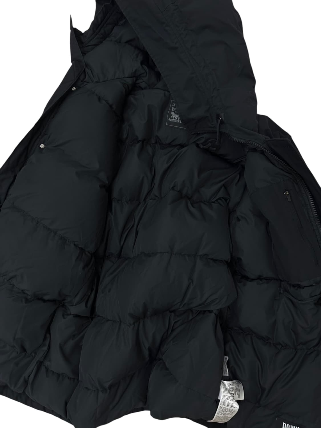 리바이스 덕다운 카라코람 야상패딩 블랙 (XL) 상품이미지8