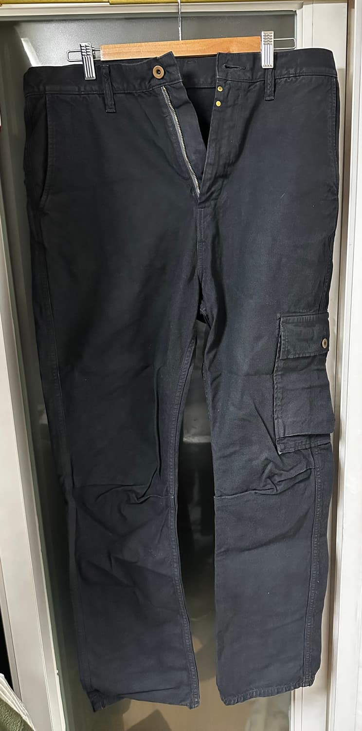 캐피탈 캔버스 링고맨 팬츠 블랙 상품이미지2