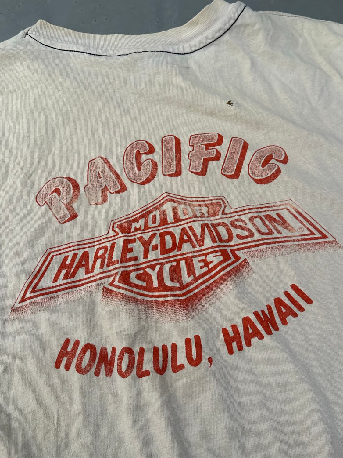 [할리데이비슨] •80s Vintage Pacific Tee 상품이미지2