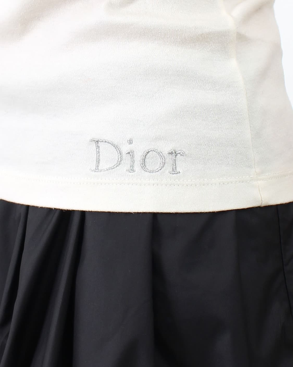 디올 Dior 빈티지 비즈 장식 자수 슬리브리스 나시 티셔츠 상품이미지9