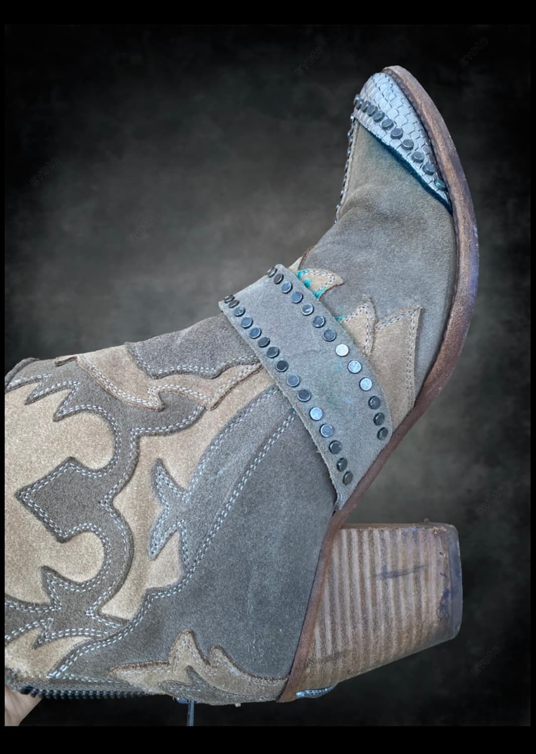 신세계강남 구매/38] 쟈딕앤볼테르 실버윙 스웨이드 웨스턴 부츠  상품이미지3