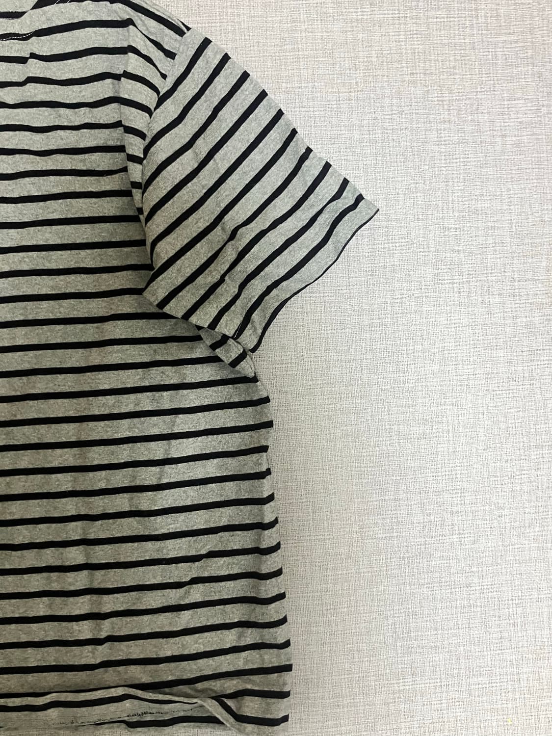 일본빈티지 올드스쿨아메카지 스트라이프 반팔티셔츠 상품이미지2