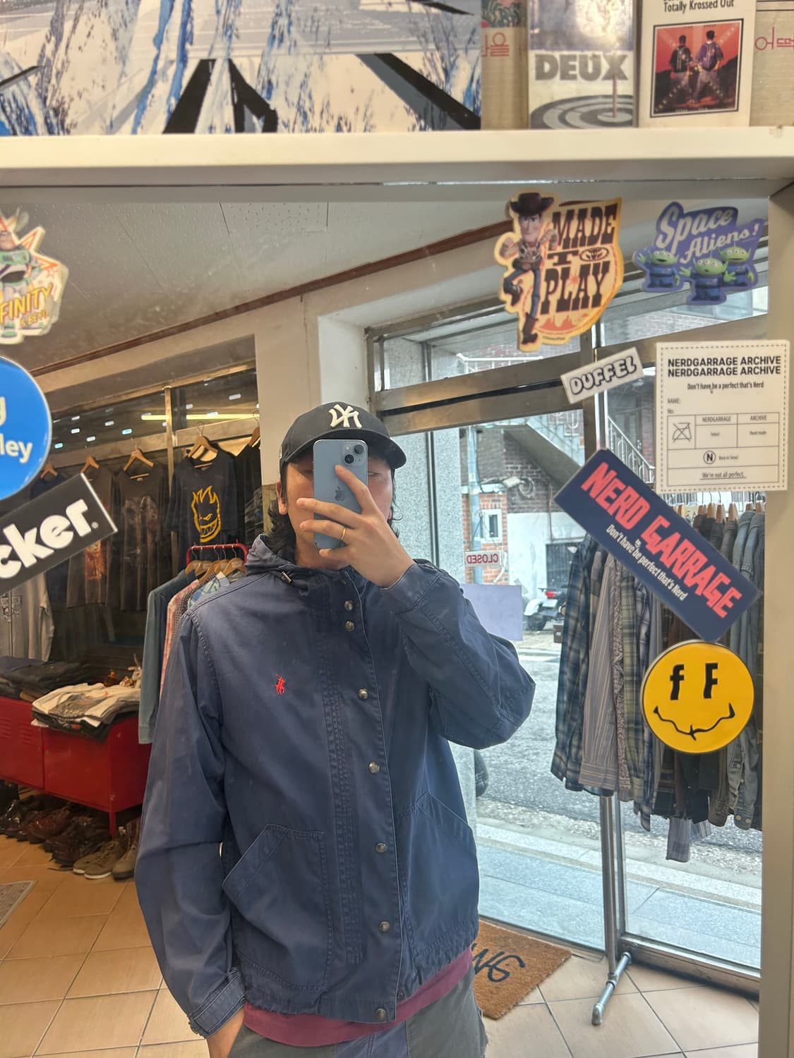 90‘s PRL cotton hood jacket 상품이미지10