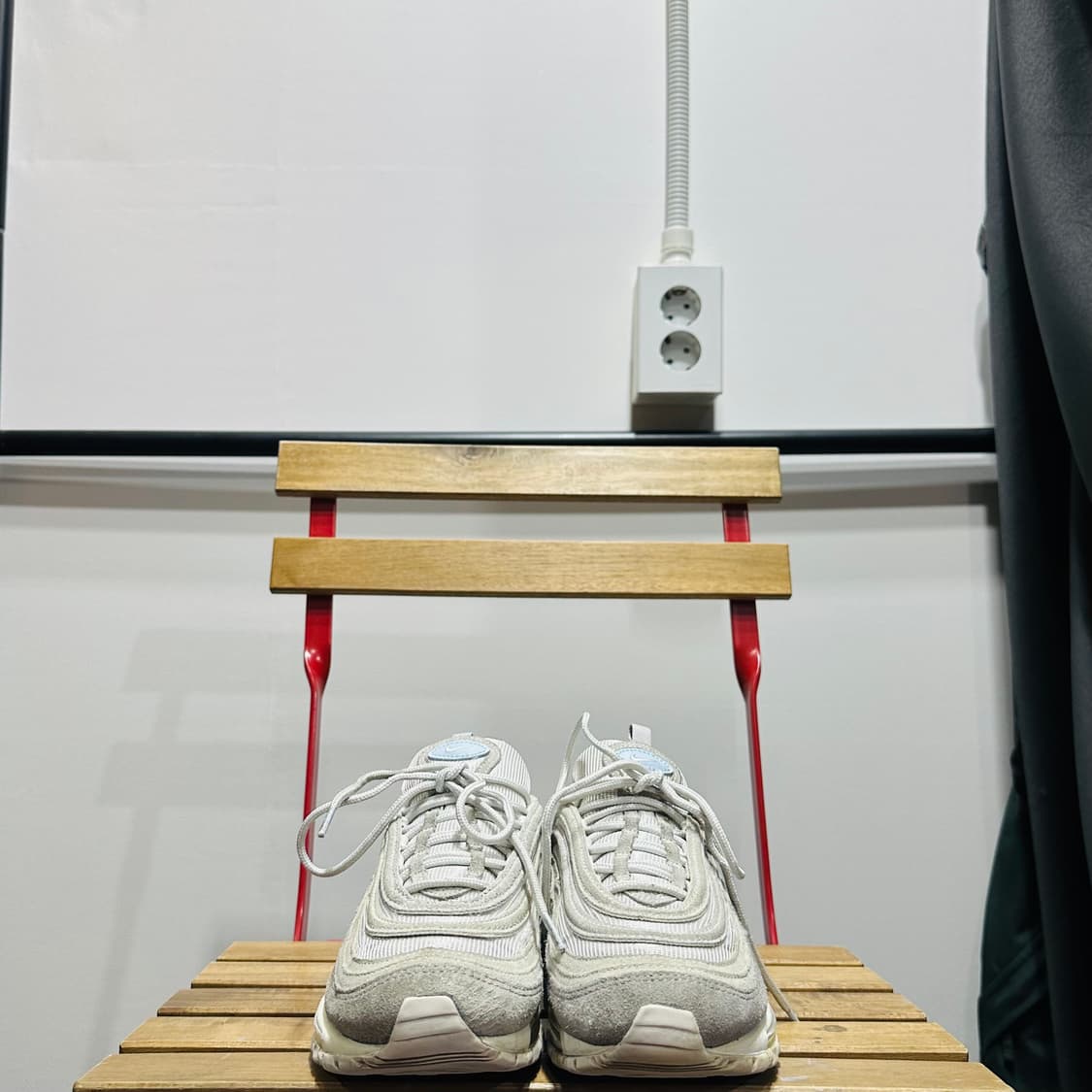 255) 나이키 운동화 남성 남자 신발 에어맥스 97 그레이 스웨이드 상품이미지2