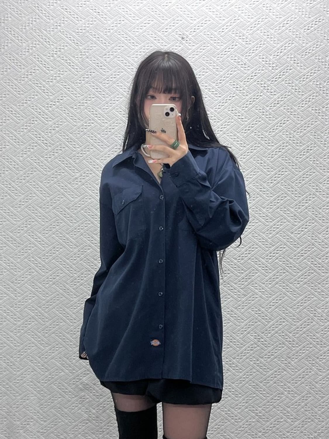 디키즈 빈티지 모던캐주얼 오버핏 워크 셔츠 L C10582 상품이미지1