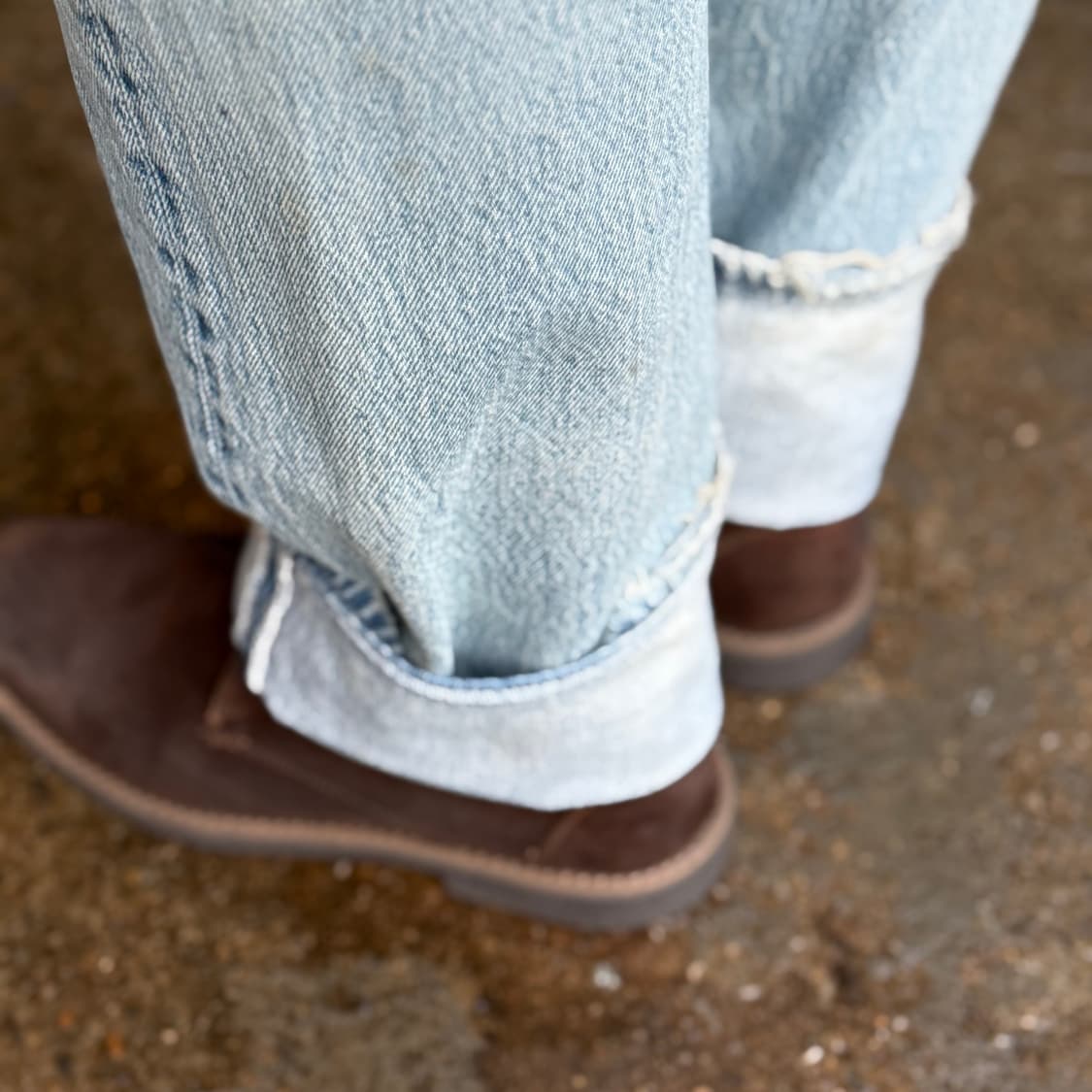 90's 리바이스 501xx 데미지 데님 팬츠 34 상품이미지10