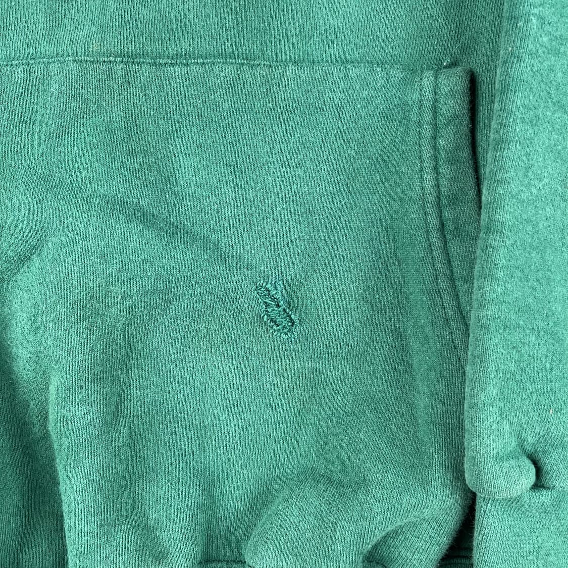 빈티지 아디다스 빅자수로고 후드 그린 상품이미지5