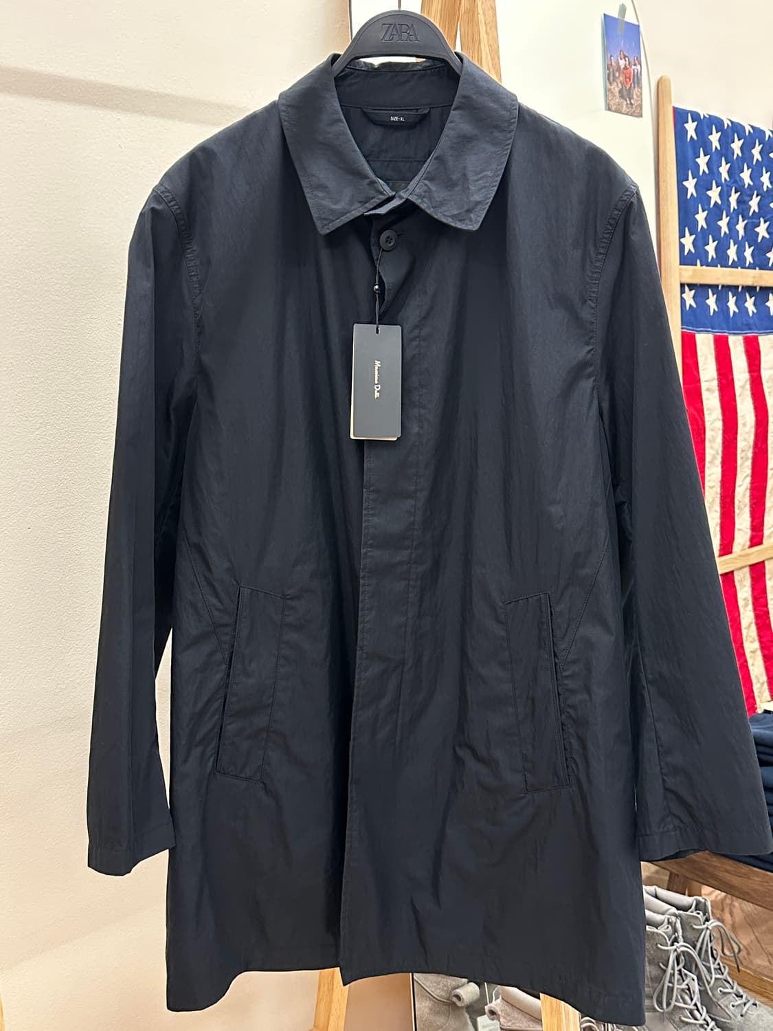 [새제품] 마시모두띠 생활발수 맥코트 네이비 XL 상품이미지1