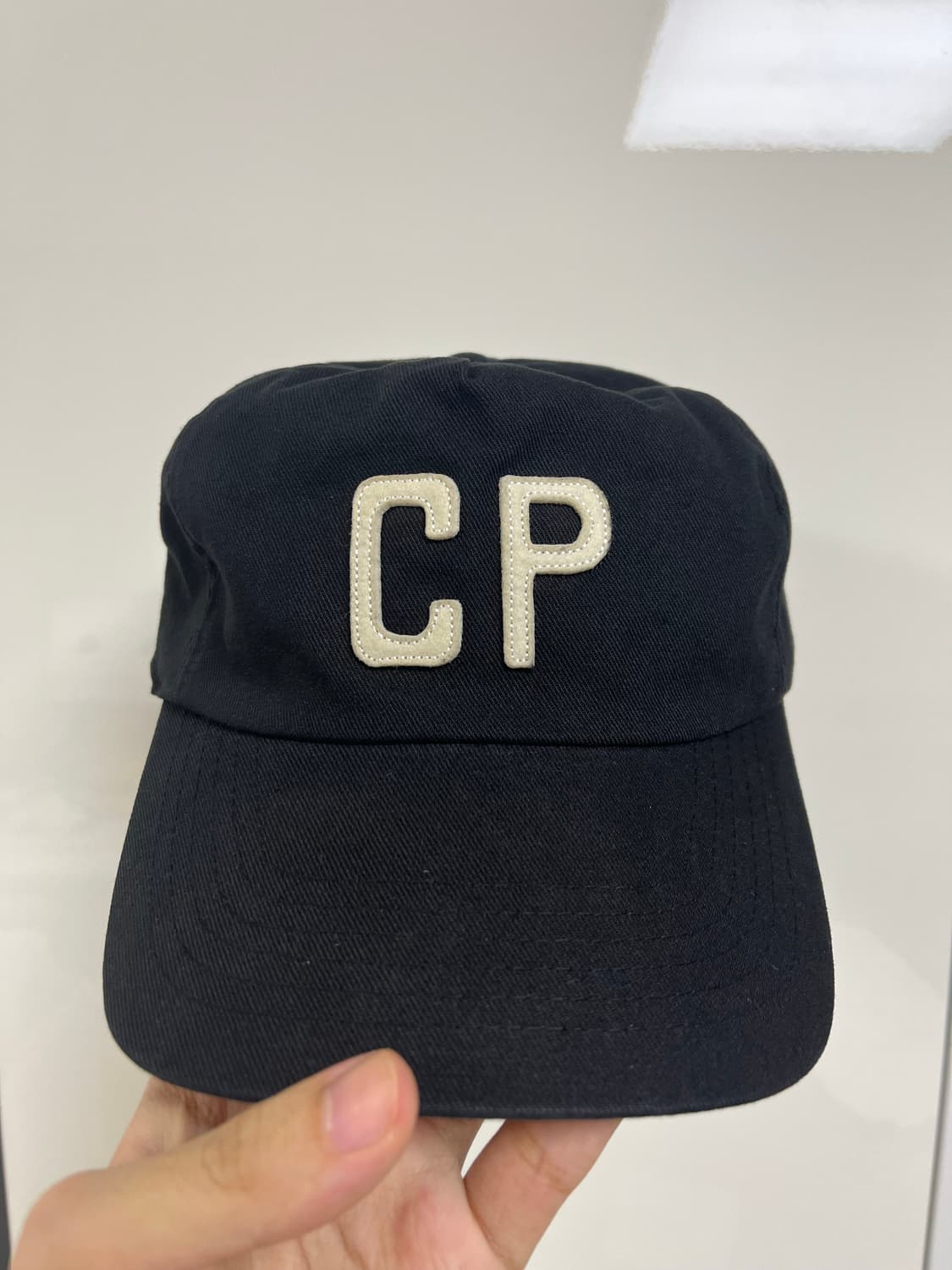 컬렉트피시스 CP 5 PANEL CAP 블랙 상품이미지3