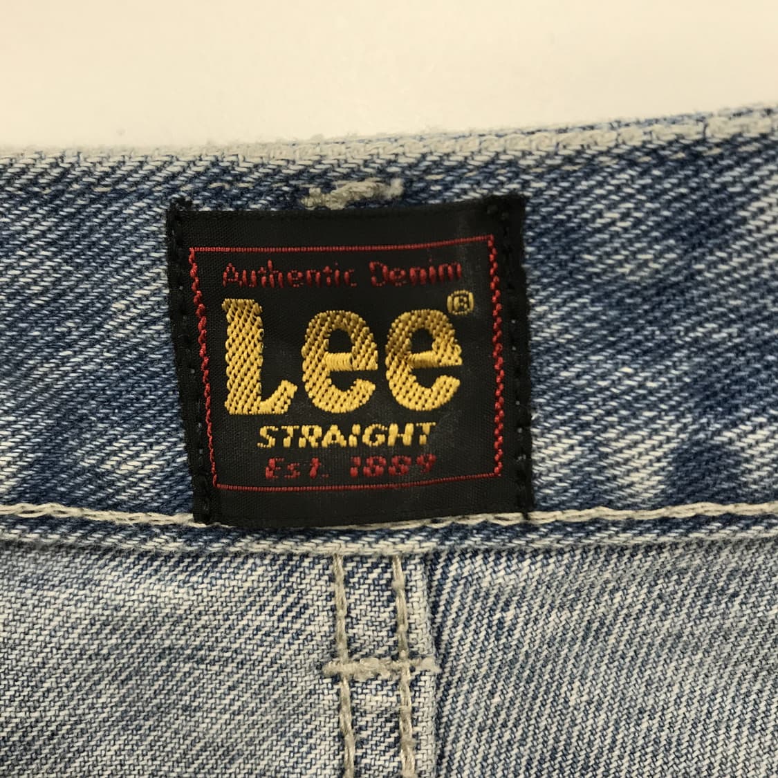 LEE 스트레이트 데님 청바지 [25인치] 상품이미지5