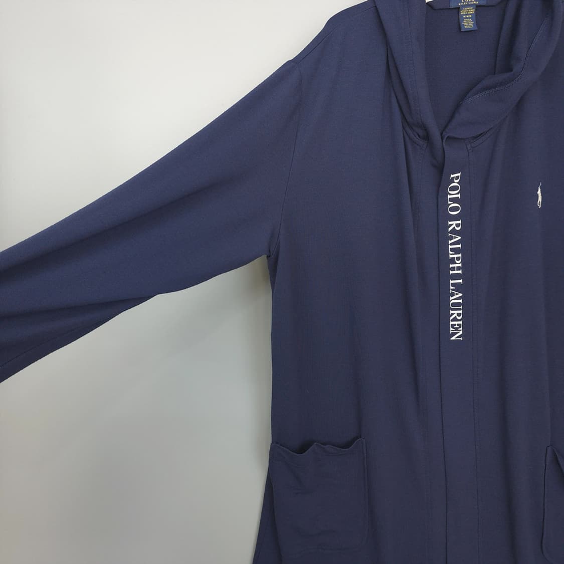 폴로 랄프로렌 POLO RALPH LAUREN 로고 후드 가운 M 상품이미지4