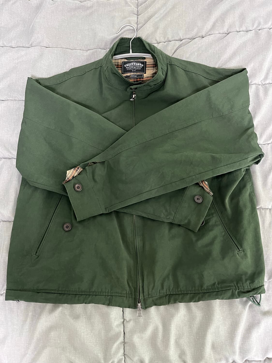 BUDDY HARRINGTON JACKET _ FOREST GREEN 상품이미지1