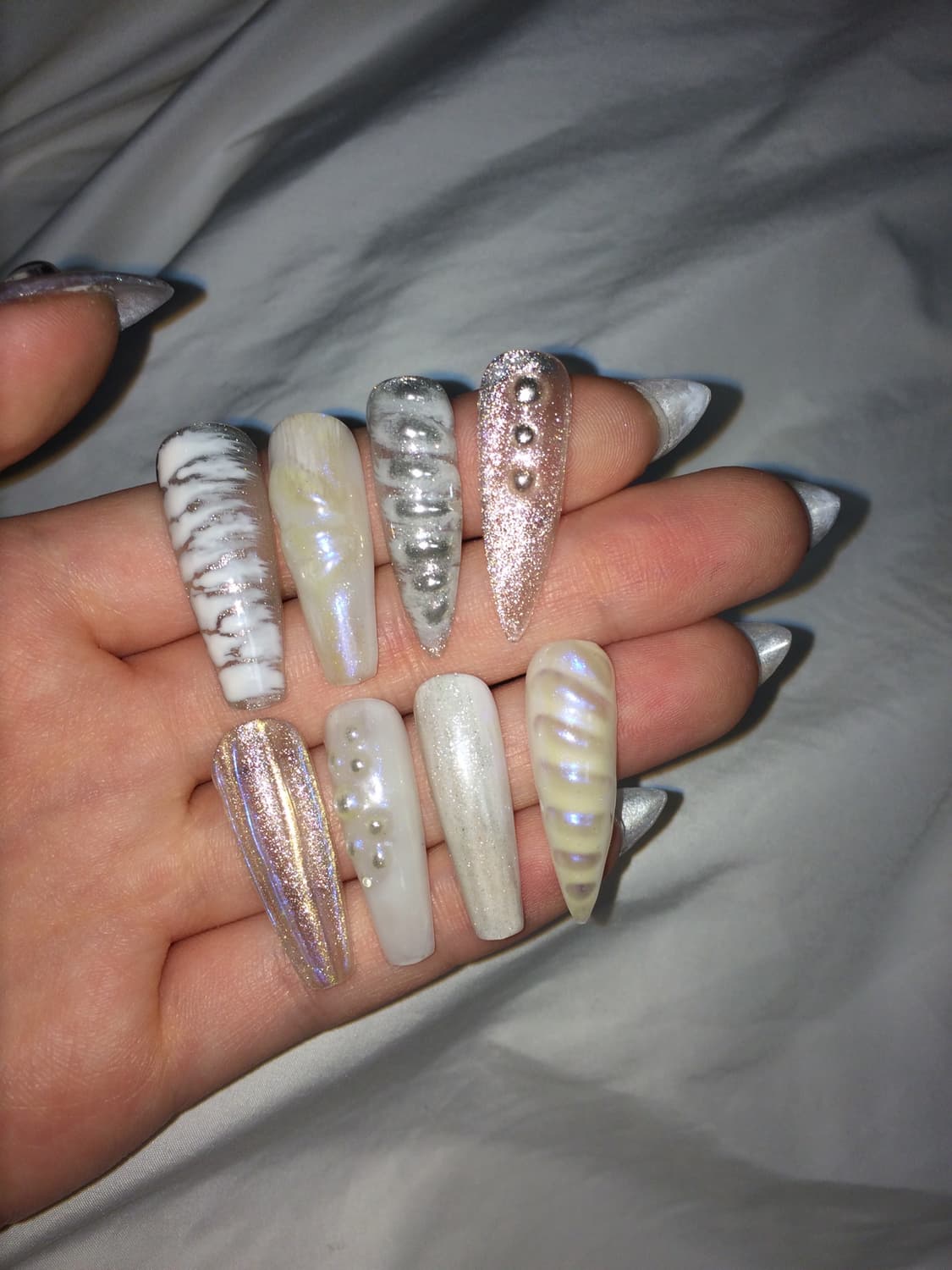 네일팁 자체제작 수제네일팁 상품이미지6