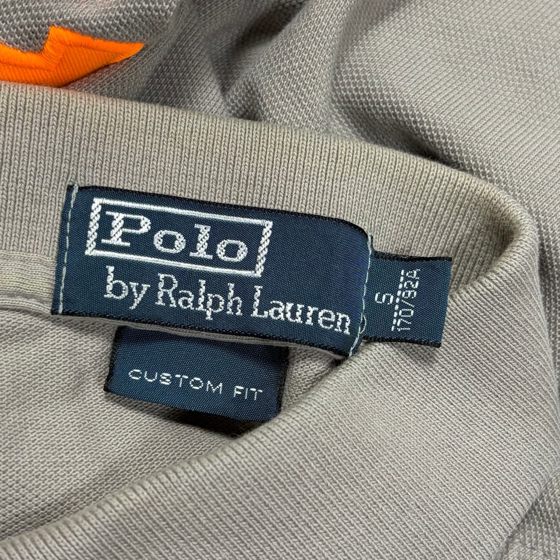 폴로 빅포니 치프키프 그레이 주황 반팔 카라 티셔츠 S 상품이미지9