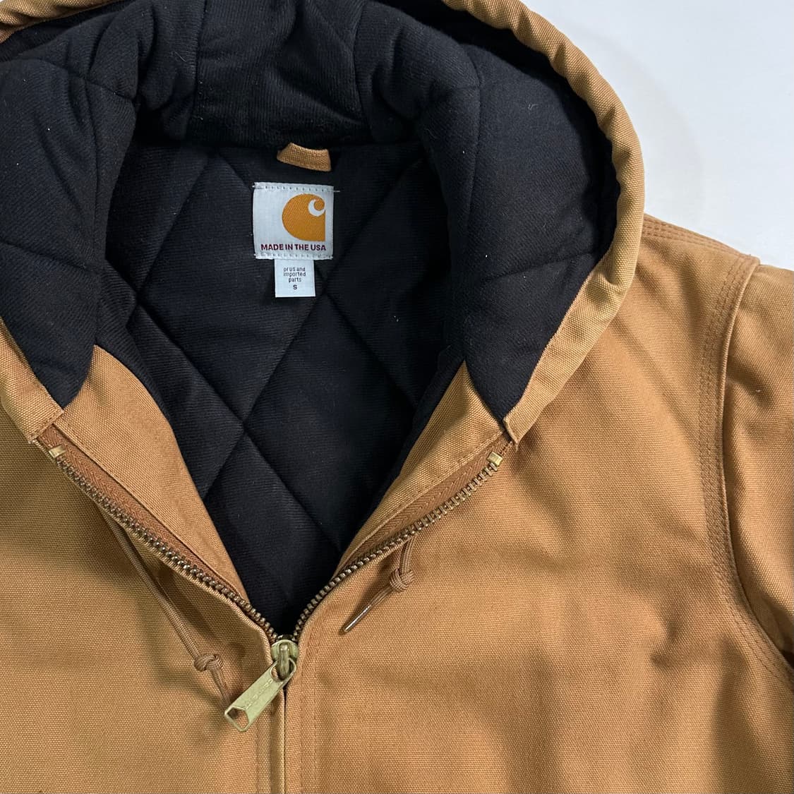 칼하트 j140 캔버스 엑티브 후드 자켓 상품이미지4