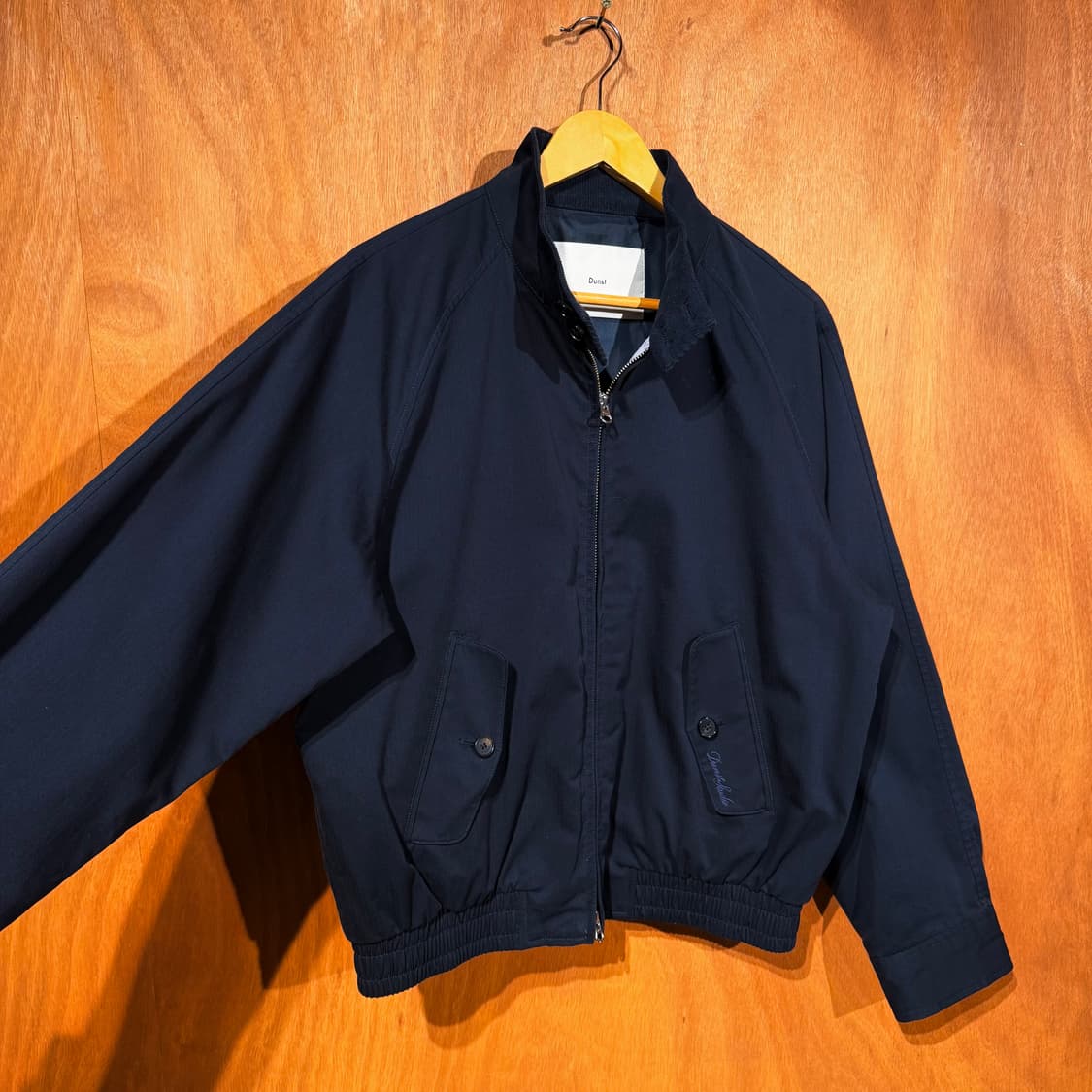 던스트 코튼 헤링턴 자켓 M 블루종 상품이미지1