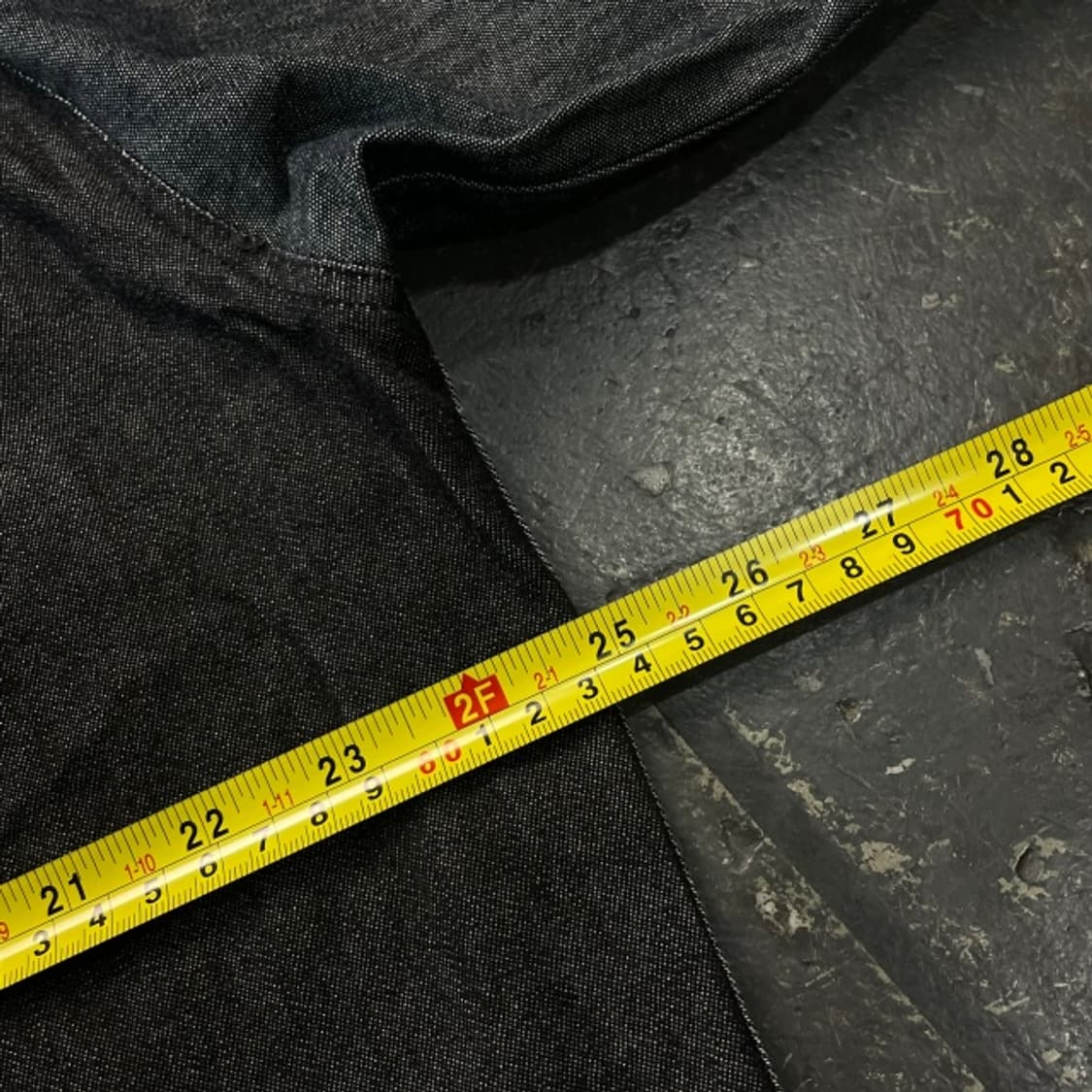 105 후부 올드스쿨 데님 셔츠 상품이미지7