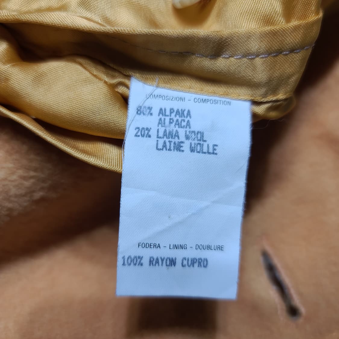 구찌 알파카 금장 더블 코트[40] 상품이미지6