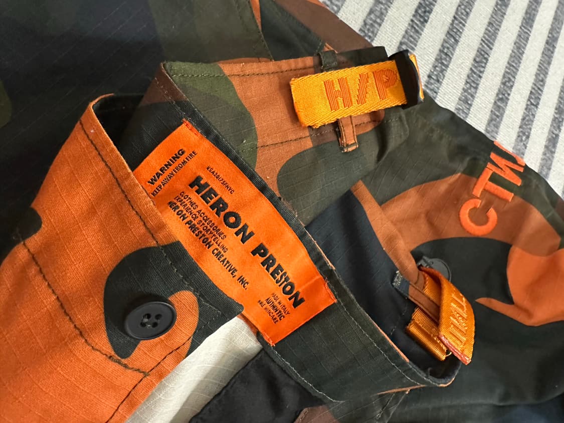 Heron Preston 헤론프레스톤 카모플라쥬 카고 팬츠 상품이미지3
