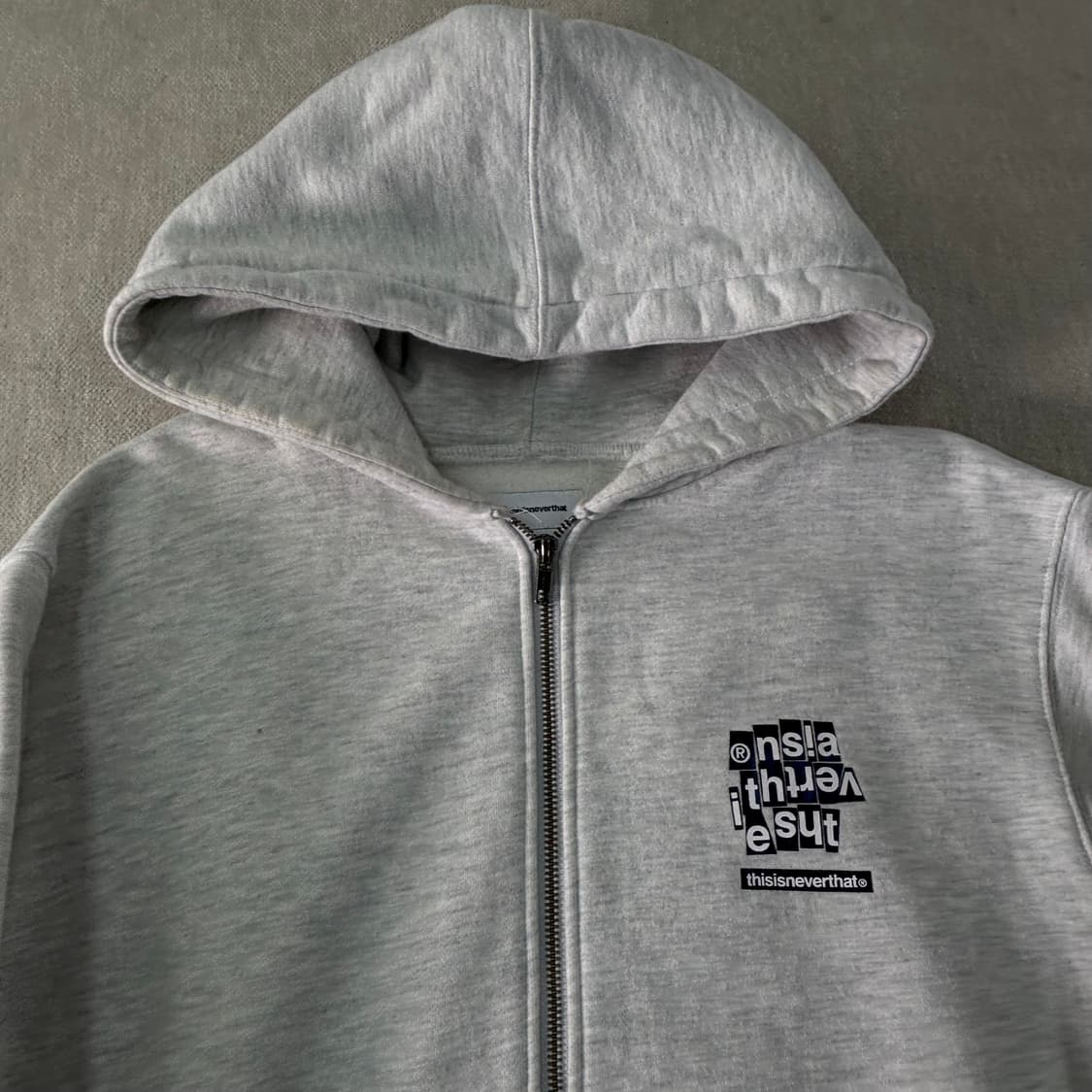 100 디스이즈네버댓 CNP 오버 후드집업 상품이미지3