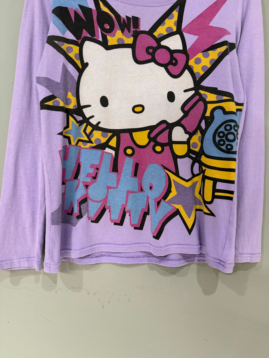 Hello kitty kitsch printing long sleeve 상품이미지6