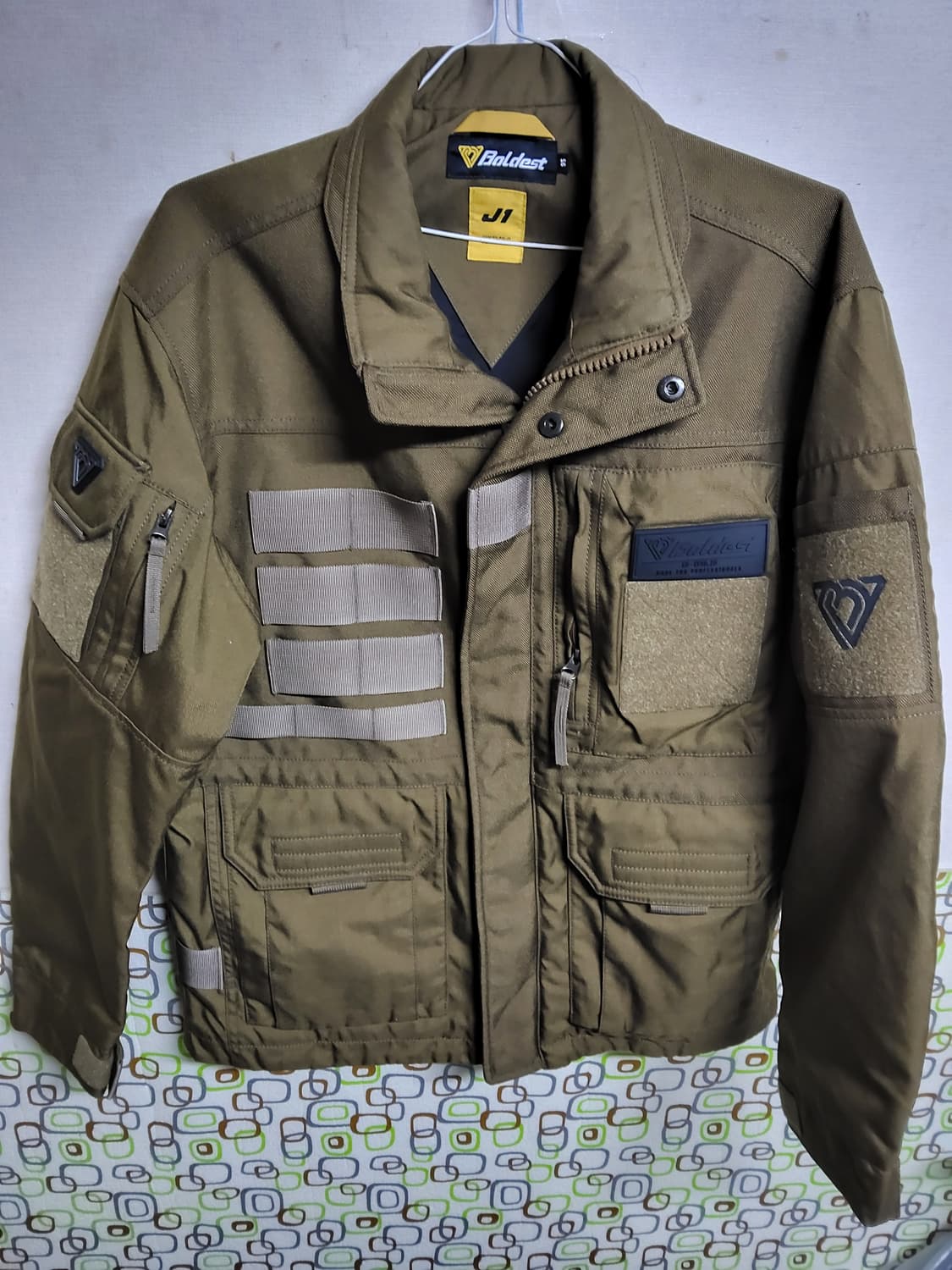 볼디스크 J1 워크자켓 카키색 탄색 95사이즈 A급 상품이미지1