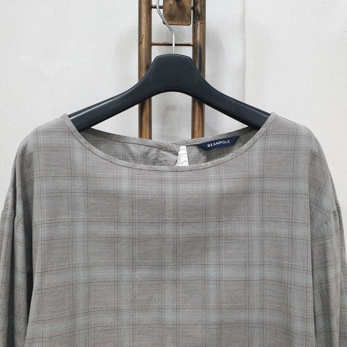 빈폴레이디스 글렌 체크 루즈핏 셔츠 95 상품이미지4