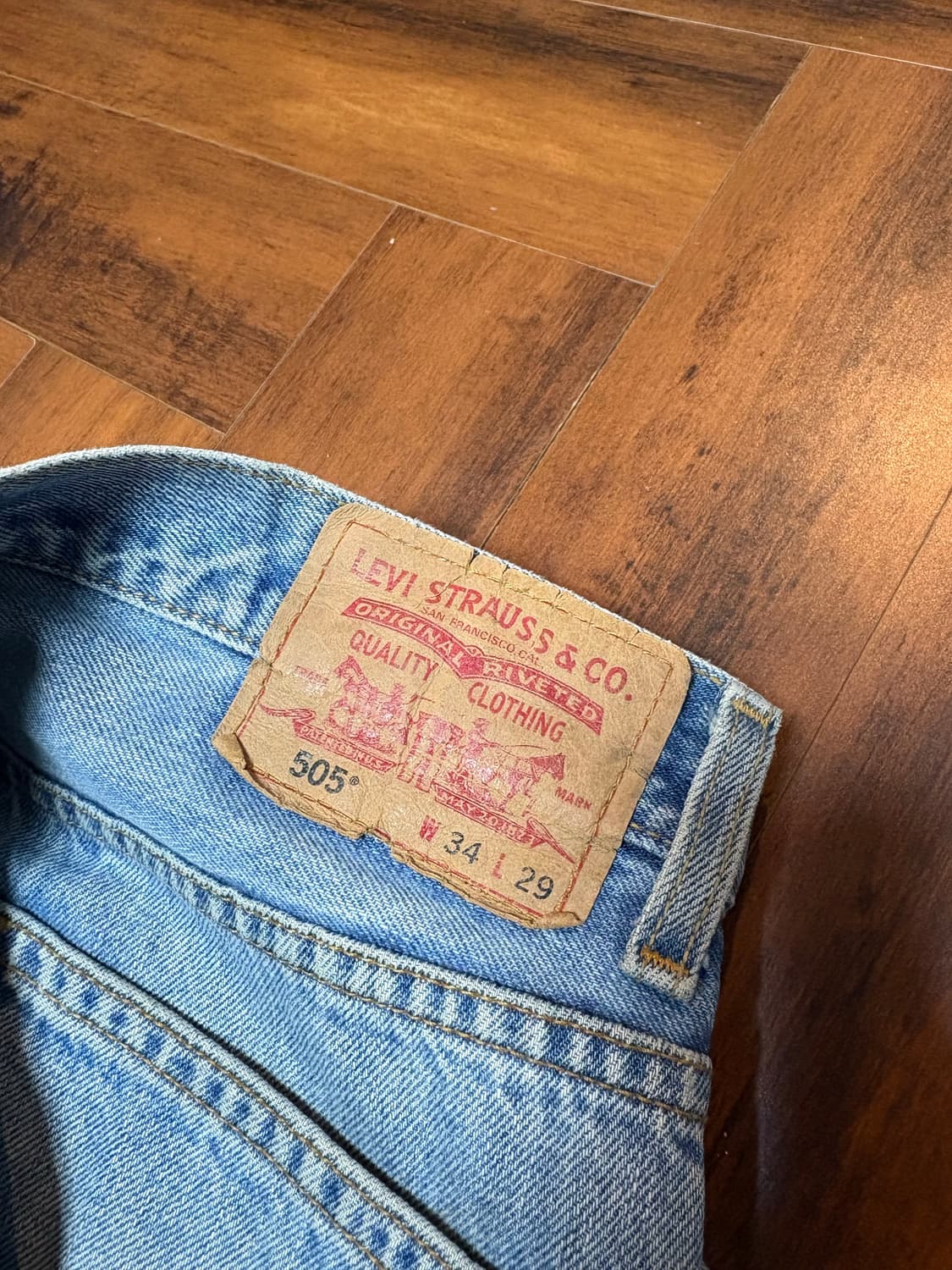 리바이스 505 상품이미지4