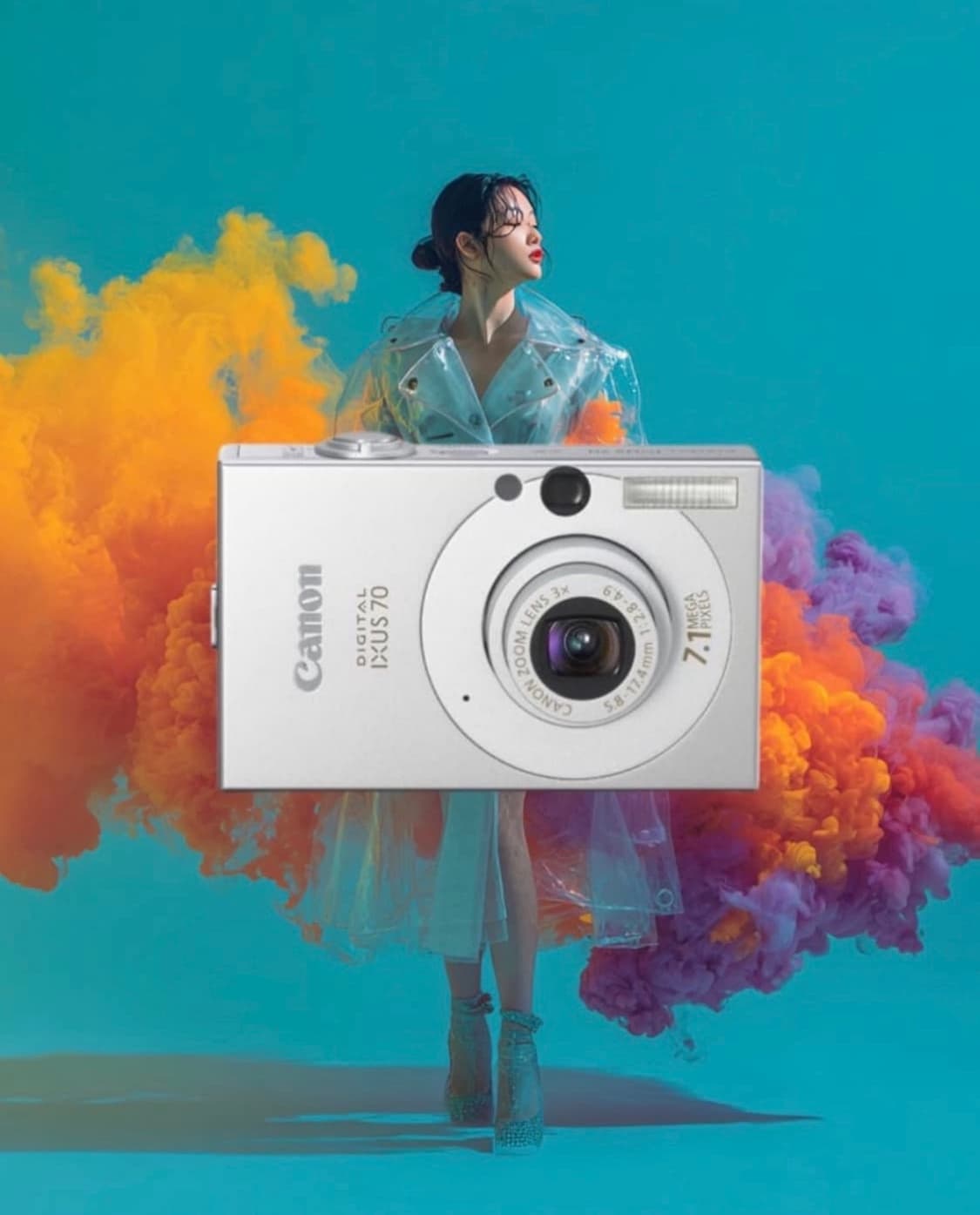 A급)캐논 익서스 70 CANON IXUS 70 빈티지 디지털카메라 디카 상품이미지1