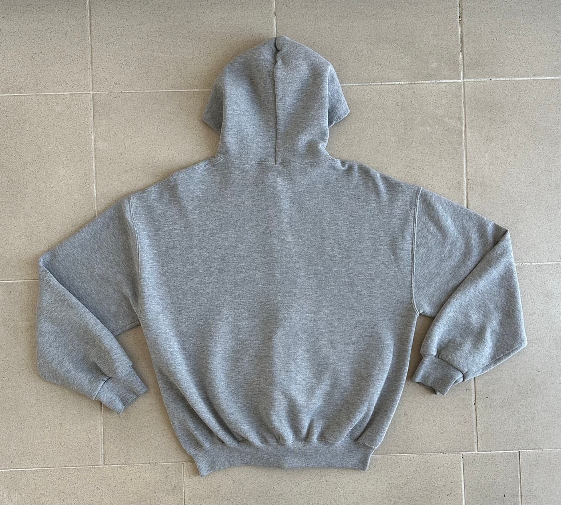 90s 빈티지 러셀 후드집업 그레이 L 상품이미지2