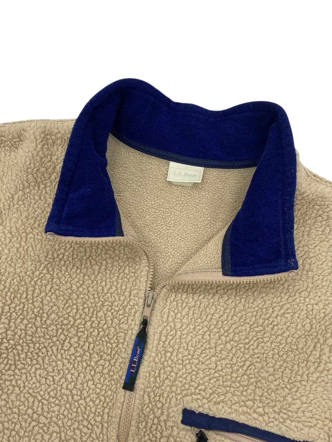 8-90’s 엘엘빈 플리스 하프집업 풀오버  상품이미지4