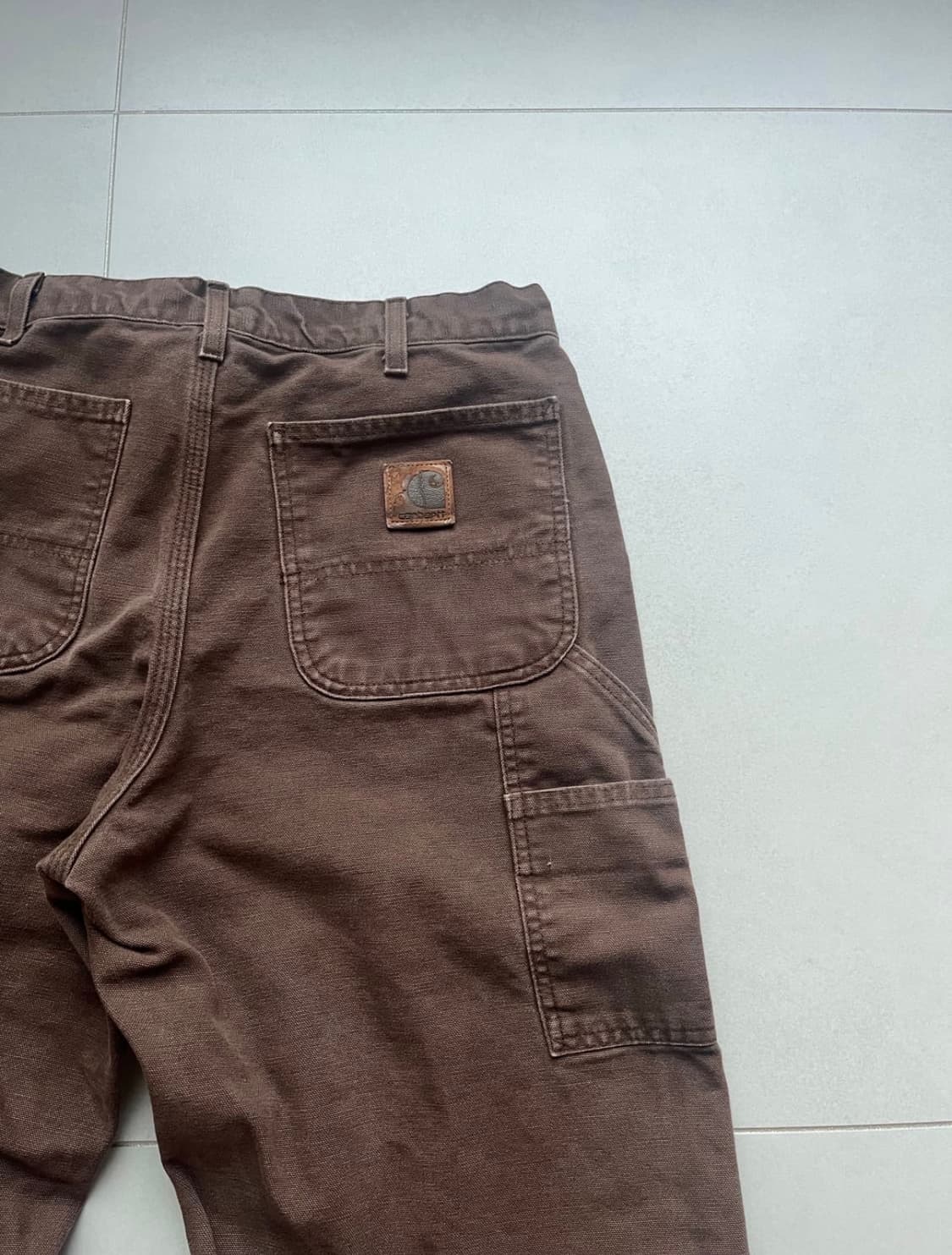 칼하트 데님 팬츠 브라운 상품이미지3