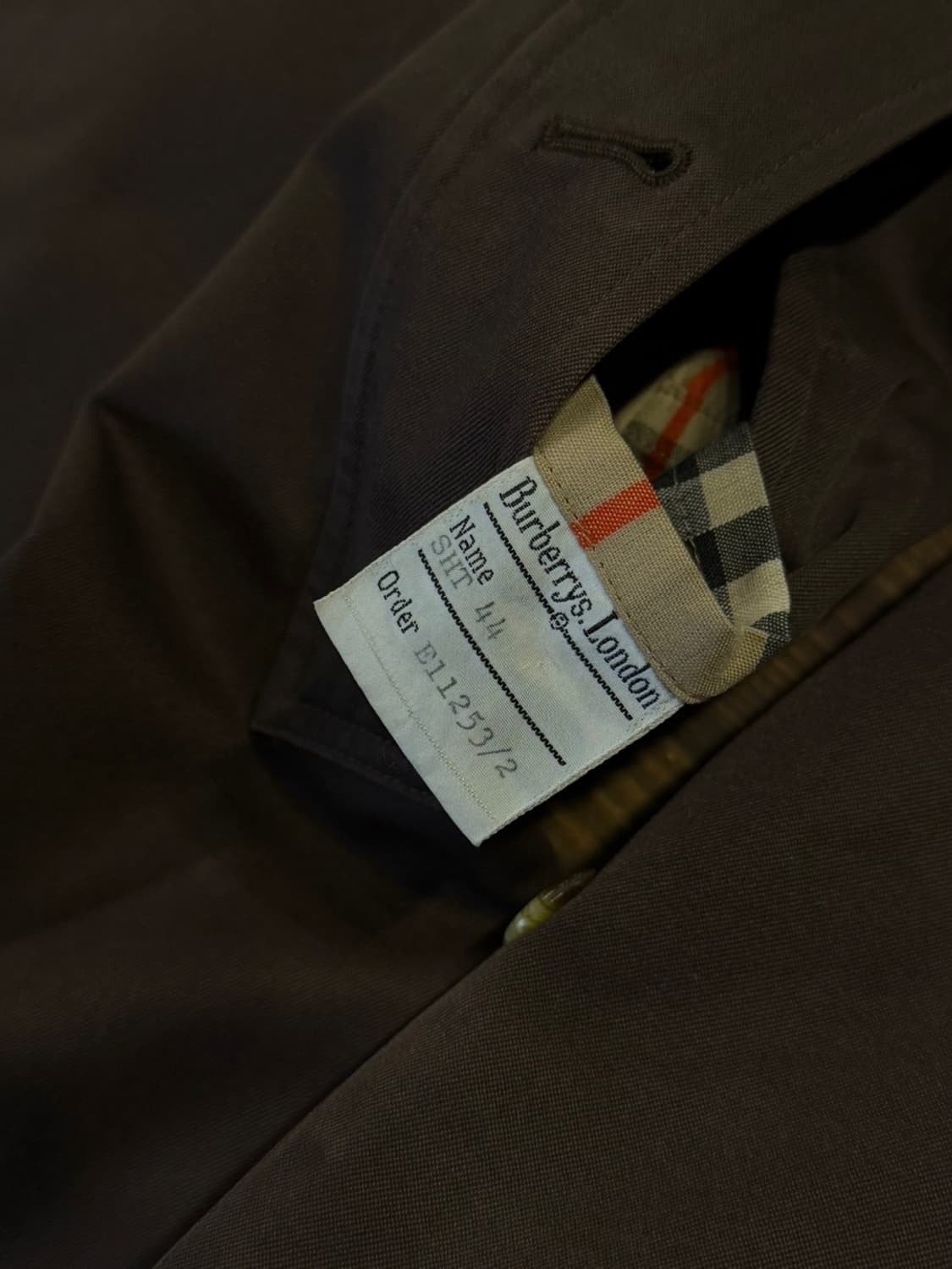 버버리 클래식 개버딘 코트 남성100 상품이미지9