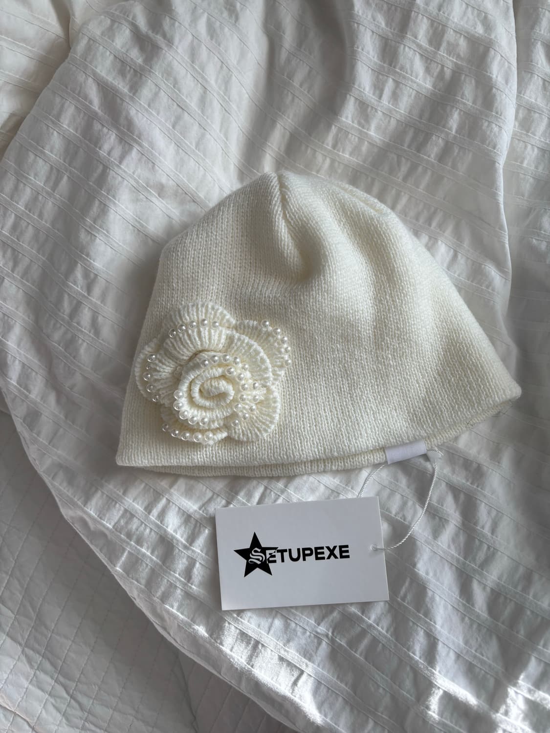 (새상품) 셋업이엑스이 비니  상품이미지3