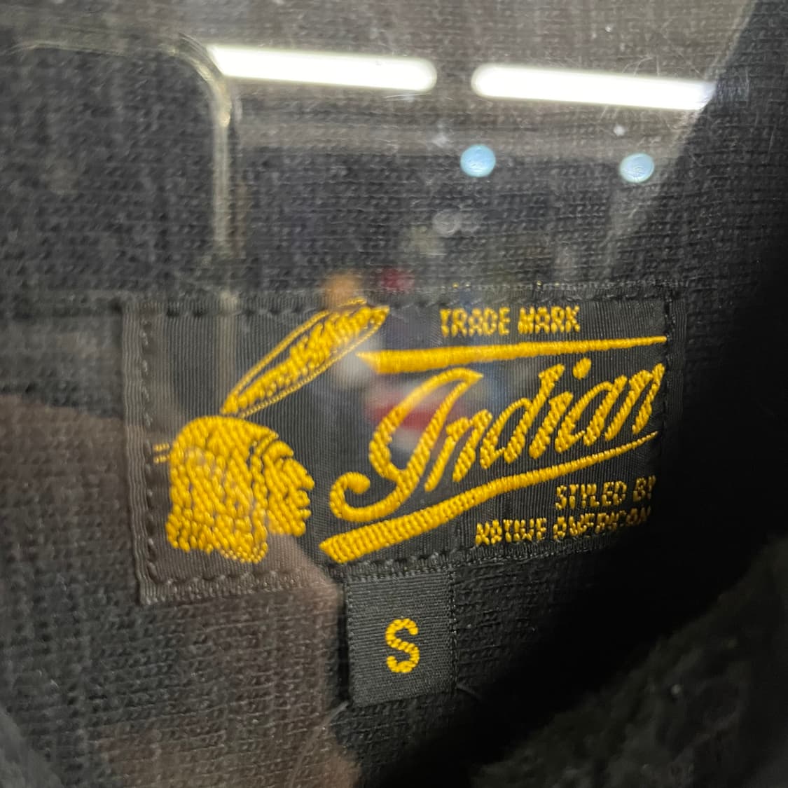 인디언 모터사이클 자수 셔츠 상품이미지9