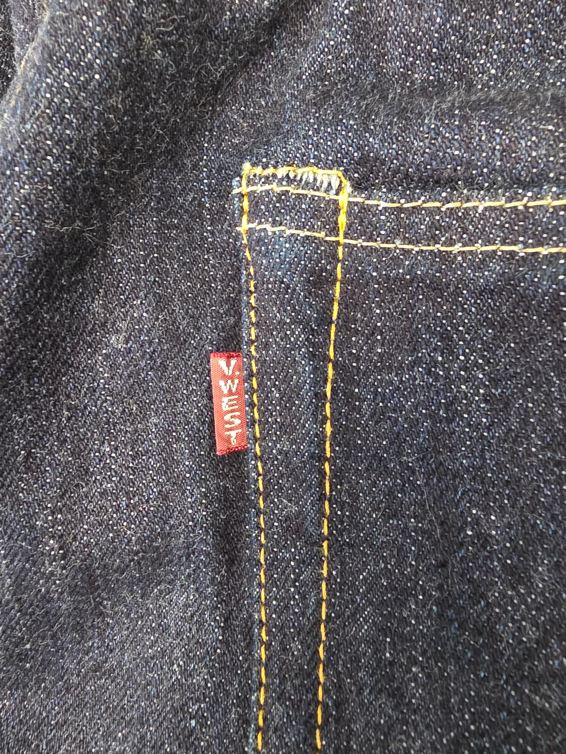 프리휠러스 LOT 601 XX 1942 신치백 데님 상품이미지3