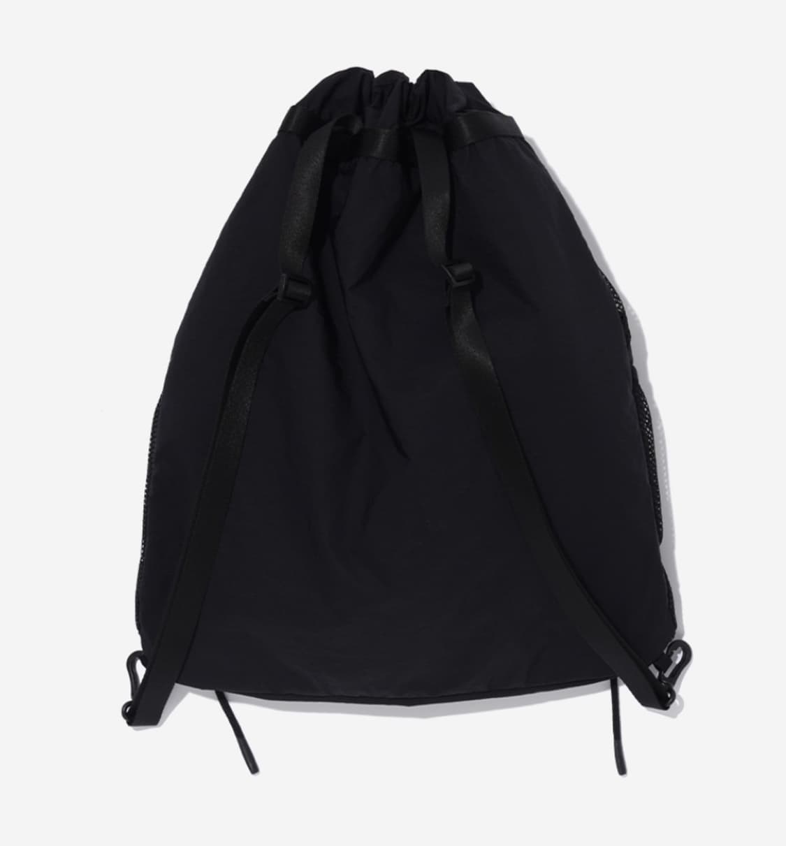 아이시토 로고 스트링 백팩 블랙 상품이미지2