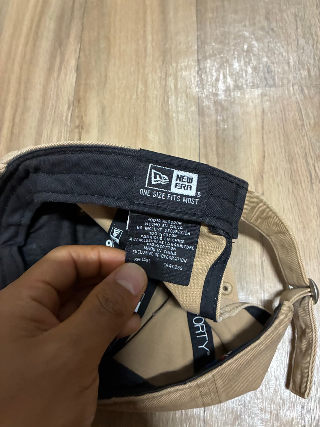 뉴에라 LA 베이지 모자 상품이미지6