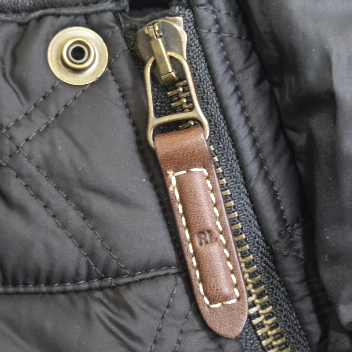 [SP] 폴로 랄프로렌 코듀로이 트림 퀼팅 베스트 (네이비) 상품이미지4