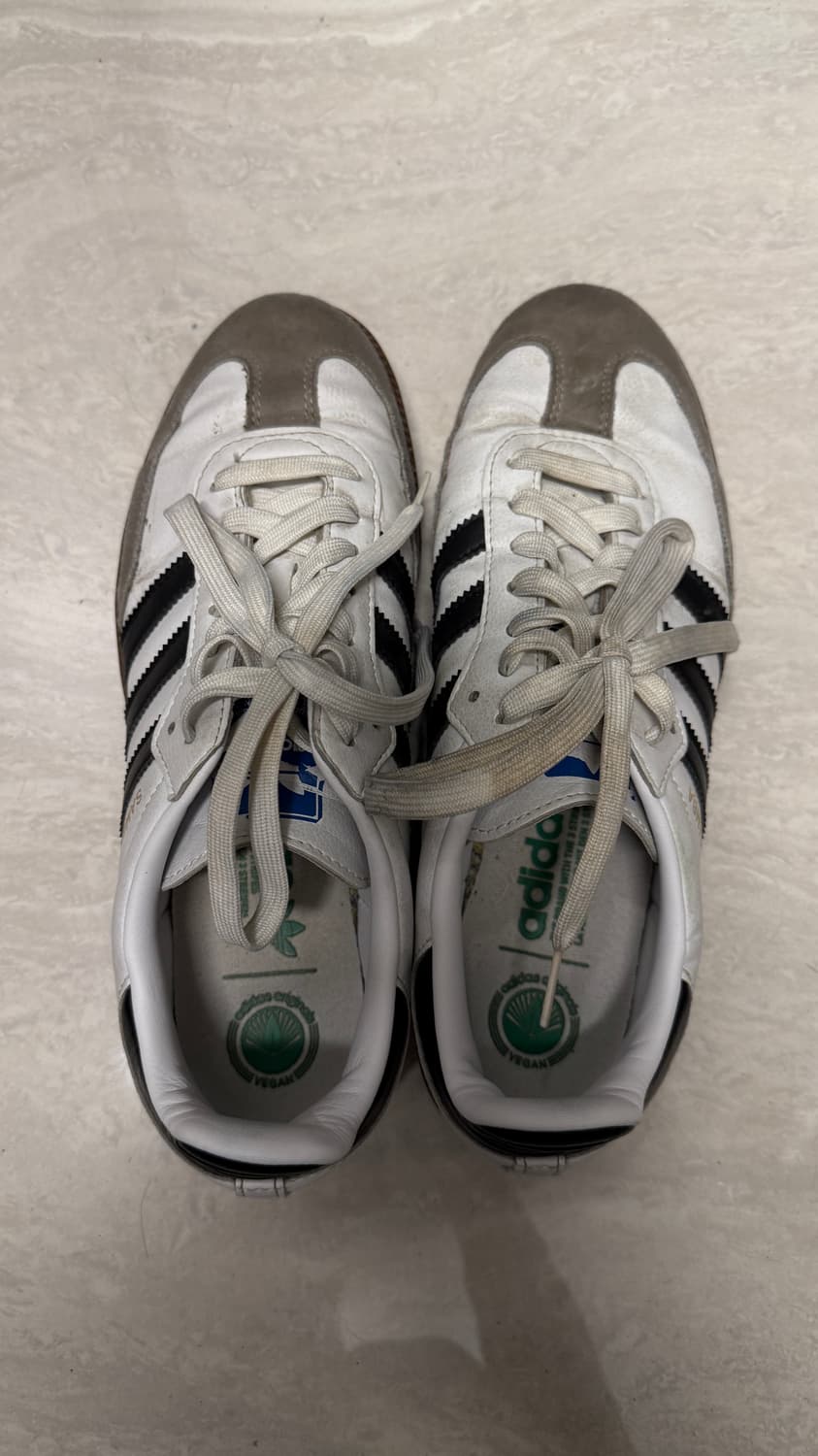 (260) 아디다스 삼바 비건 화이트 상품이미지1