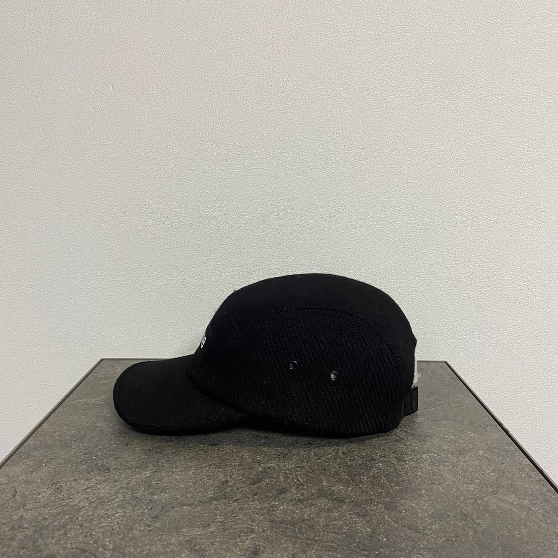 (OS) 슈프림 박스로고 캠프캡 모자 해리스트위드 블랙 상품이미지2