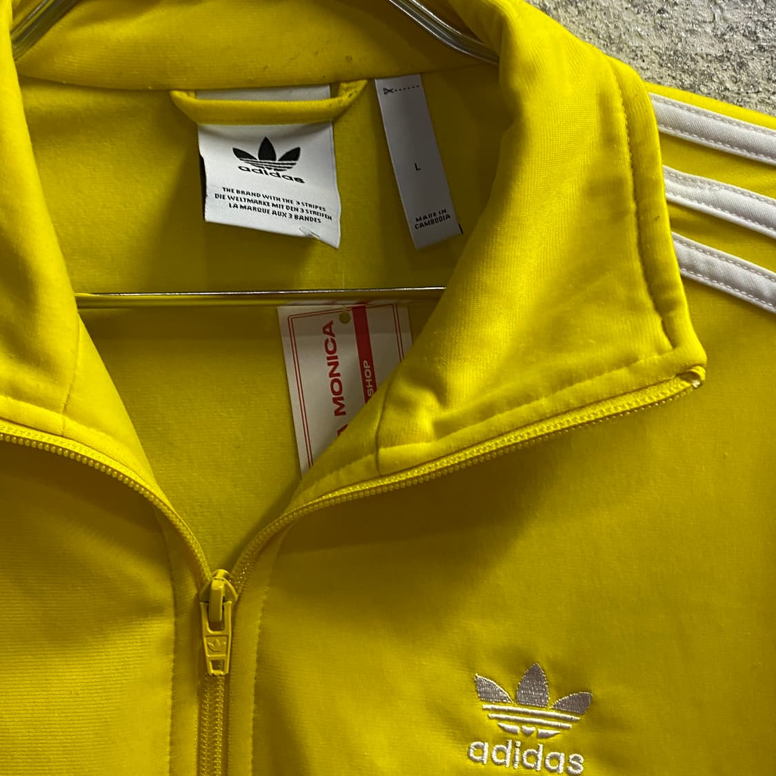 아디다스 파이어버드 옐로우 트랙탑 져지 B4197 상품이미지3