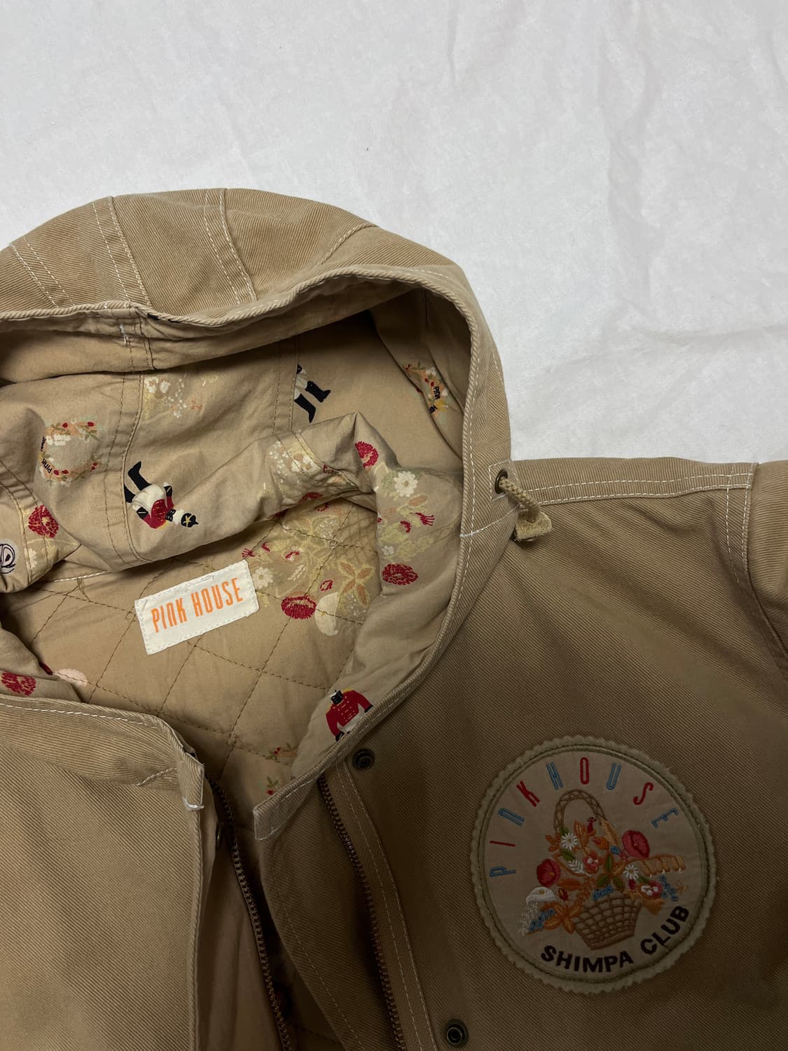 (빈티지)80S 핑크하우스(PINK HOUSE) 블루종 자켓 상품이미지3