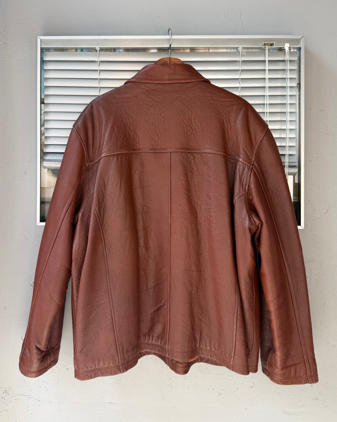 ILLUSION brown lambskin jacket 상품이미지6