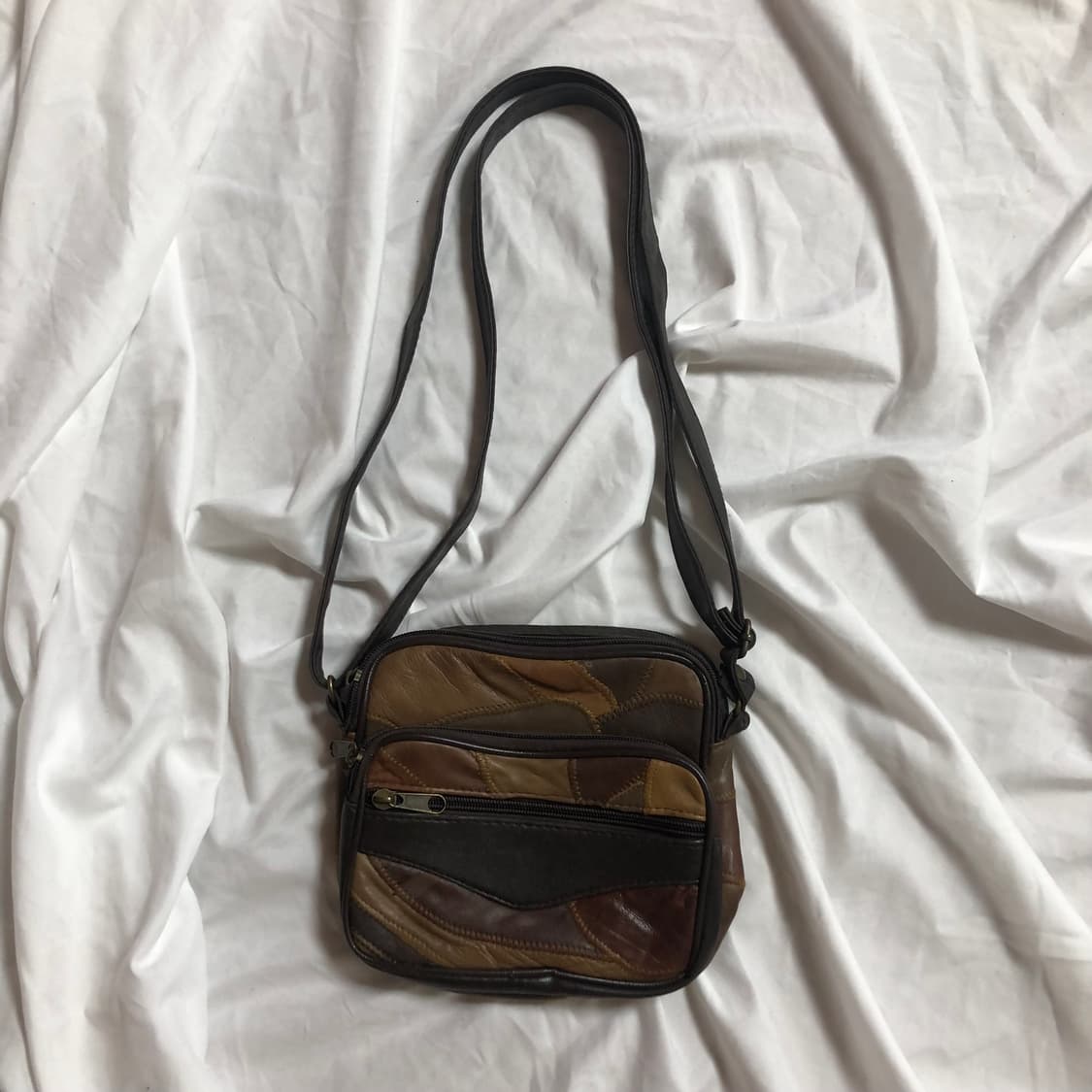 Vintage 💿 camel patch mini ba 상품이미지1