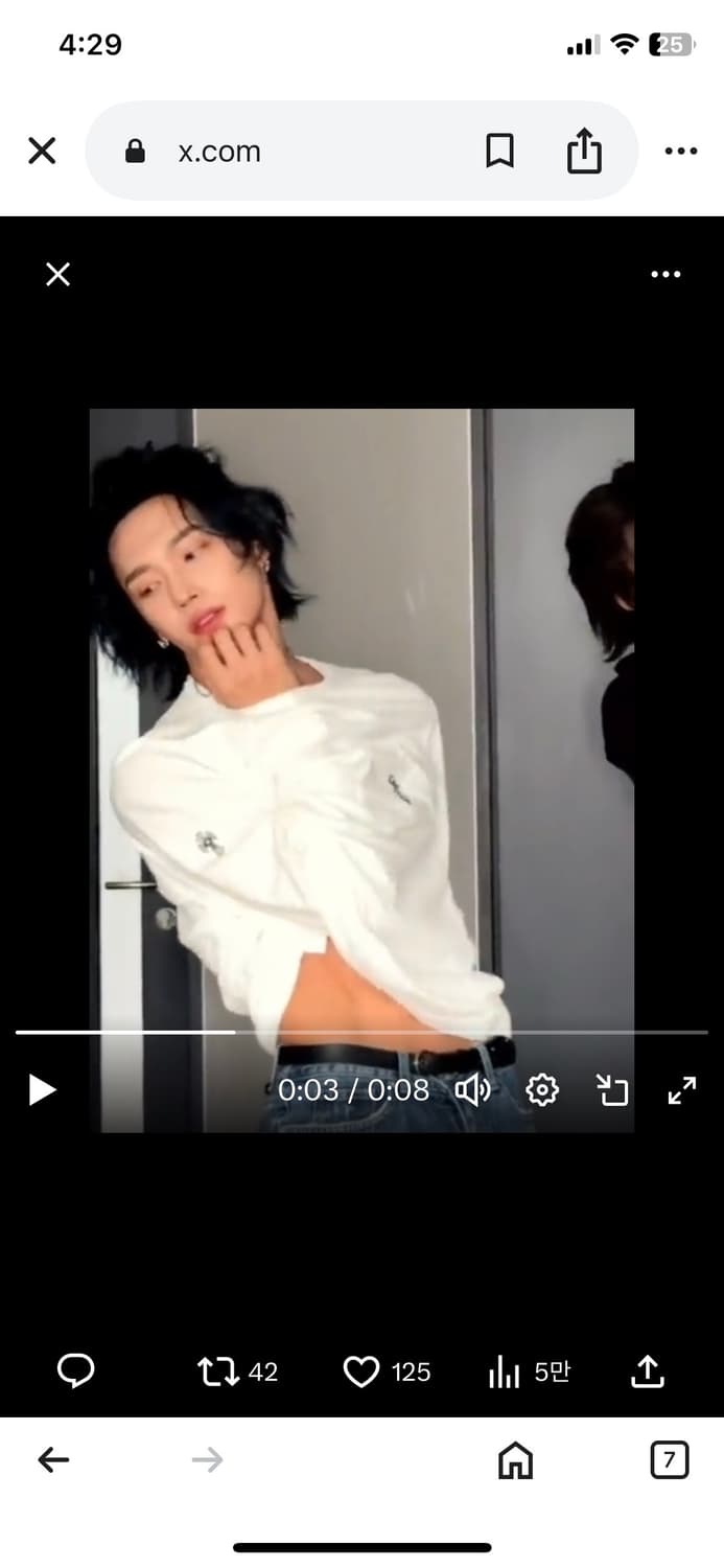 크롬하츠 포켓 자수 티 L 상품이미지1