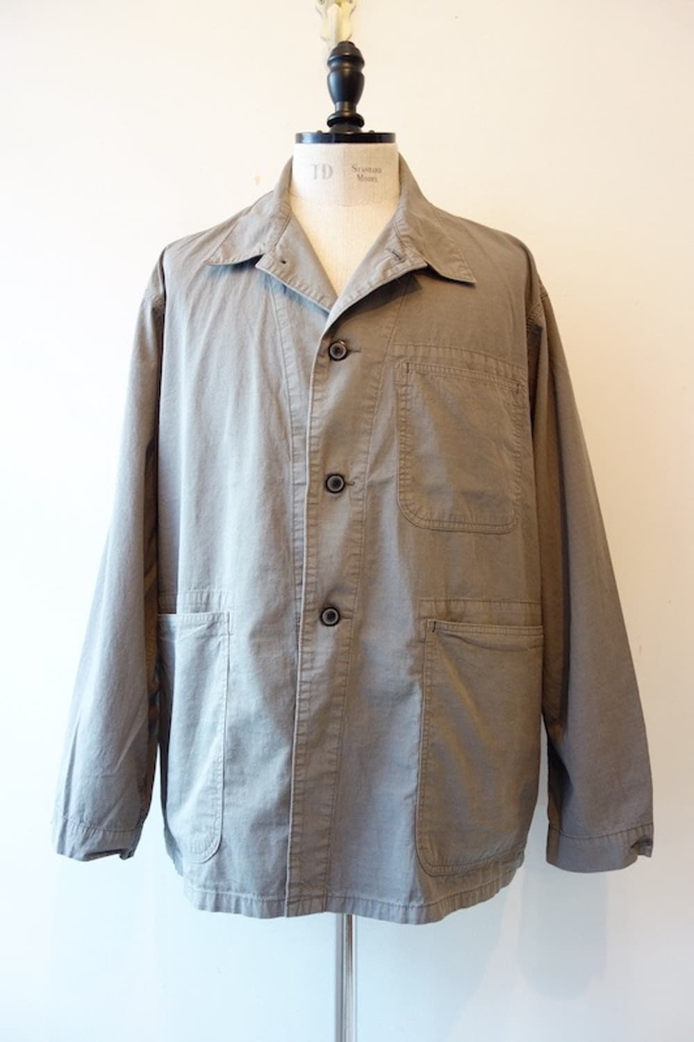 헤릴 커버올 자켓 그레이 2사이즈 상품이미지1