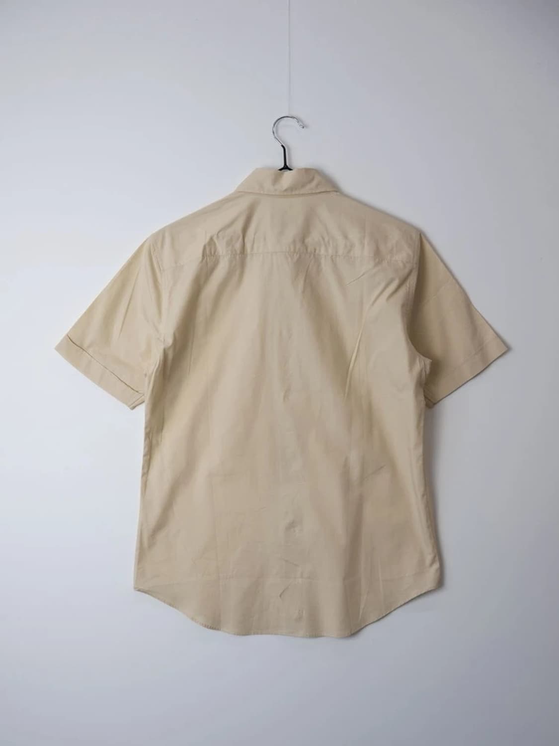 PPFM Beige Minimal Short Sleeve Shirt 상품이미지4