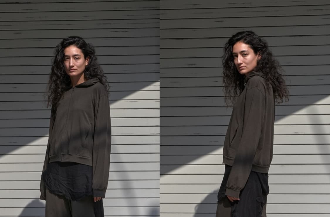 머듈 올리브 후드집업 4 사이즈 상품이미지1