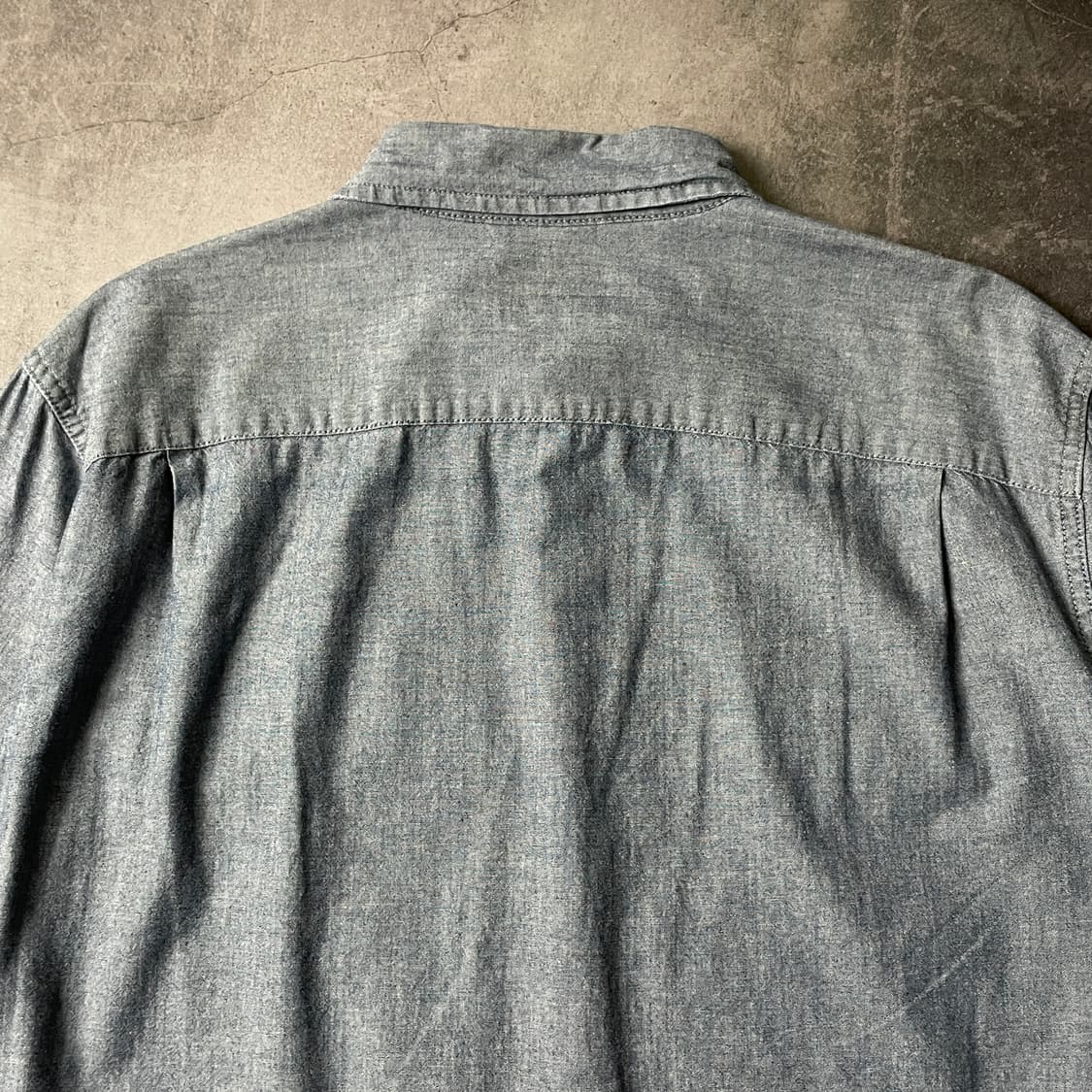 WRANGLER 랭글러 빈티지 코튼 데님 셔츠 A00416 상품이미지7